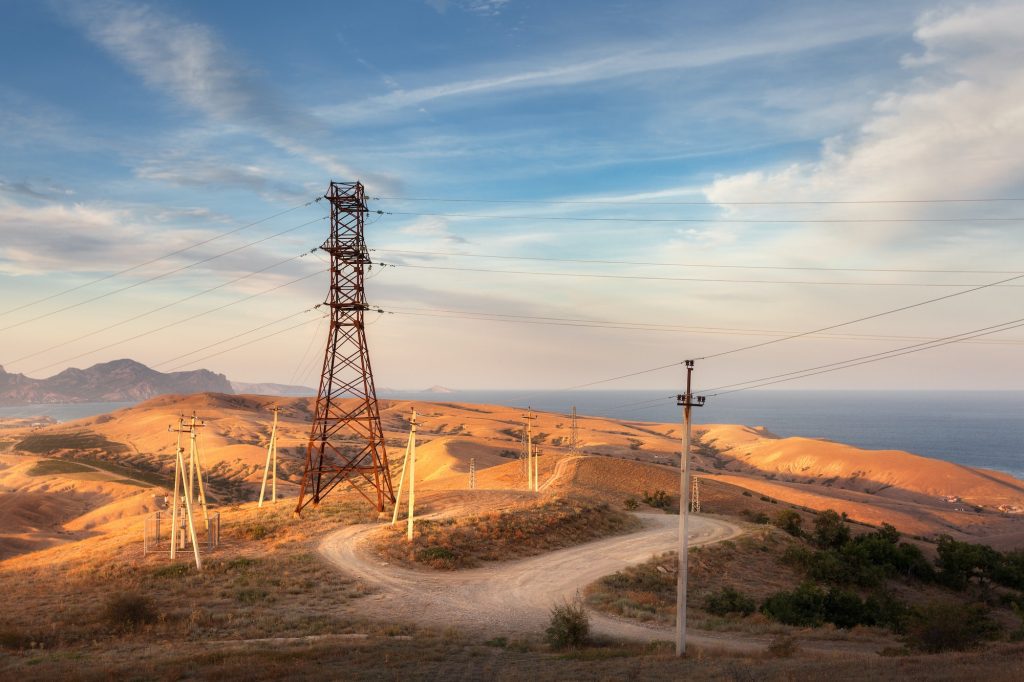  Cable, Utility Pole, Power Lines, Electric Transmission Tower, Outdoors, Windmill, Nature, Scenery