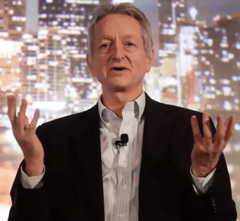 AI pioneer Geoffrey Hinton.