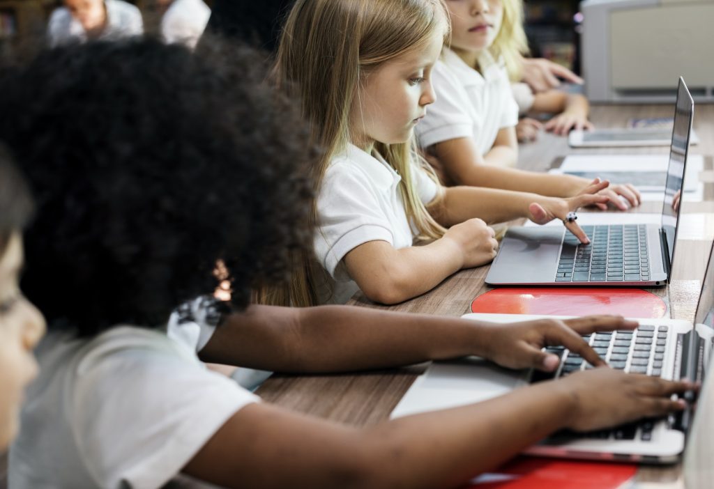  Person, Student, Computer, Electronics, Laptop, Pc, Face, Head, Child, Female, Girl, Writing