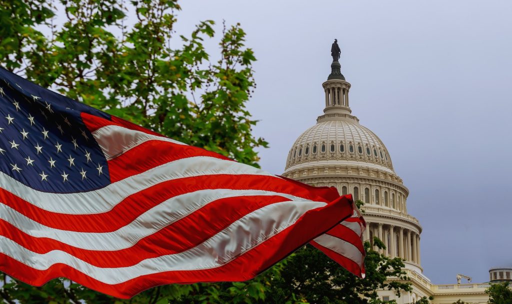  Flag, American Flag, Person, Architecture, Building, Dome