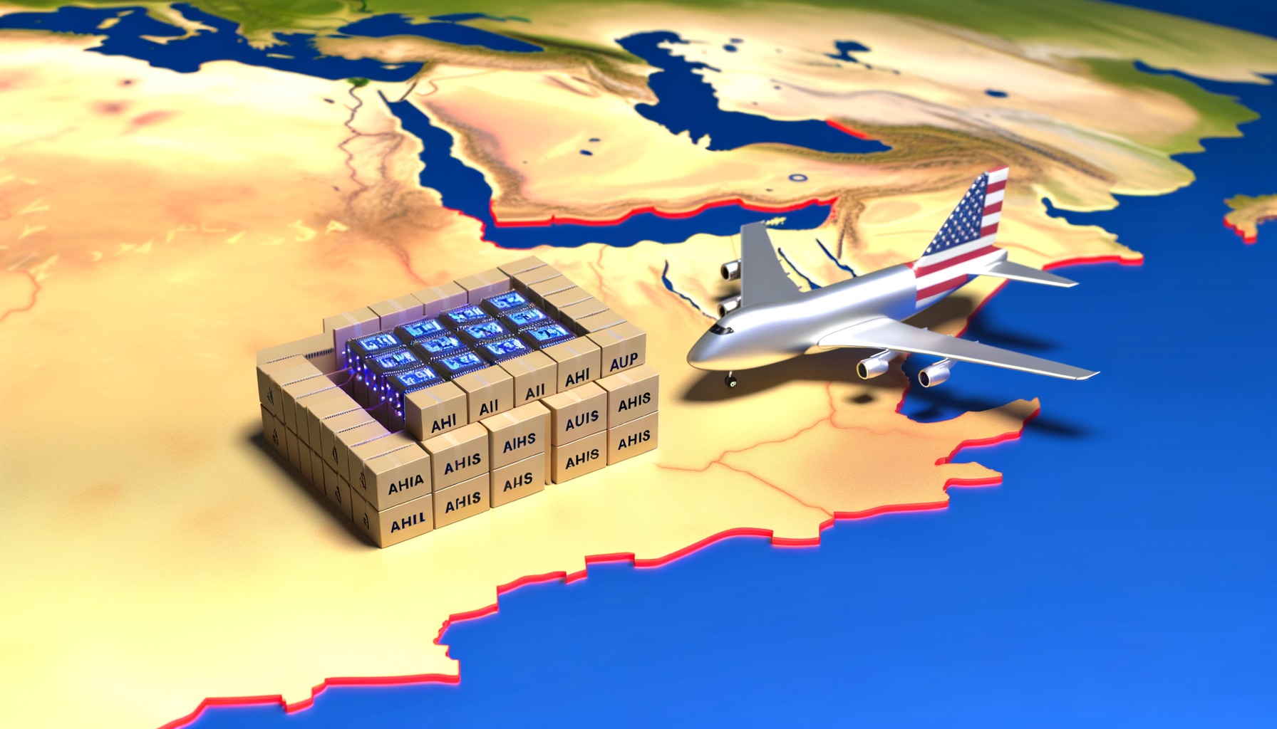 US eases AI chip exports to Middle Eastern data centres