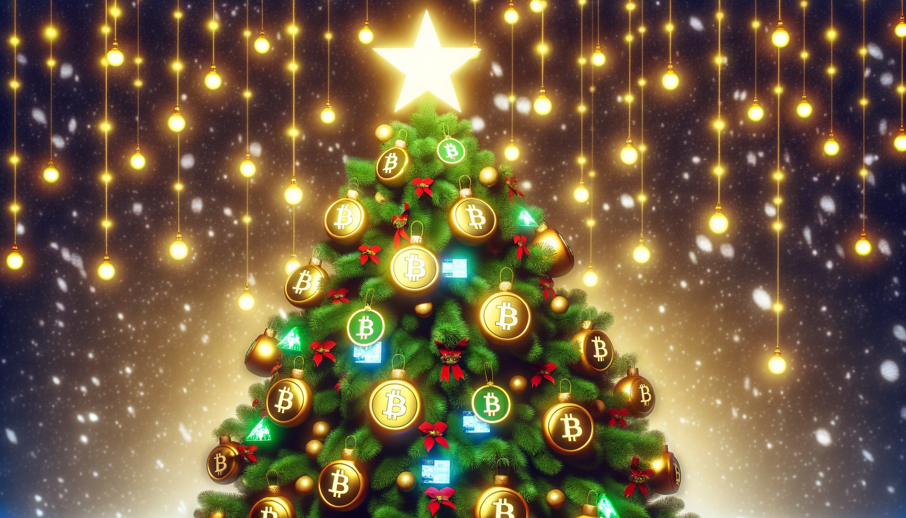 El Salvador embraces Christmas 2024 with a Bitcoin-themed tree amidst IMF  challenges | Digital Watch Observatory