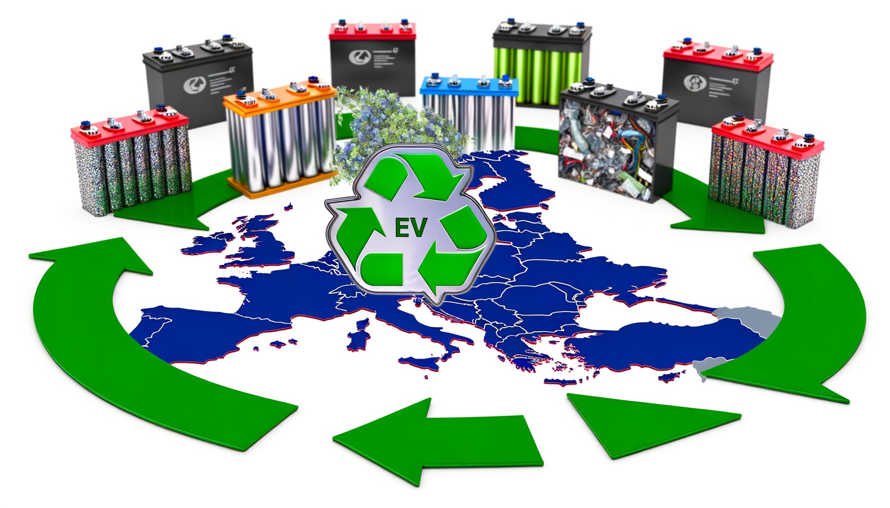 European startups make progress in EV battery recycling