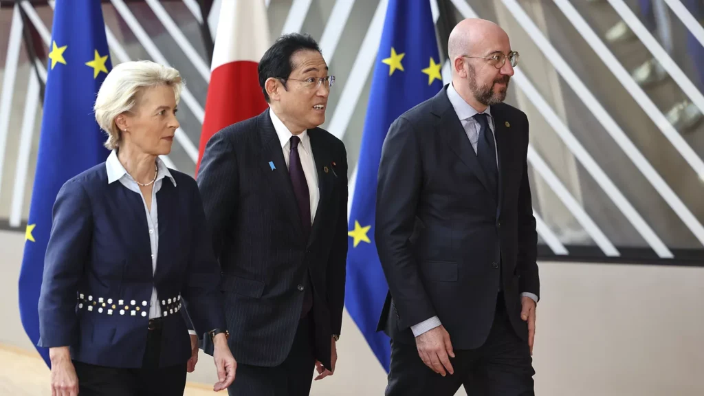 EU Japan digital partnership, AI cooperation, Hiroshima AI Process, Q‑NEKO quantum project, 6G MIRAI‑HARMONY, semiconductor collaboration, data governance EU-Japan, digital identity interoperability, trusted data flow with trust, strategic partnership agreement, Tokyo Digital Council May 2025
