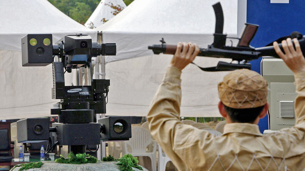 South Korea, military data sharing, AI weapons, defence cloud, public–private fund, safety standards, working group, Defence AI Centre, autonomous drones, AI surveillance, cyber operations, command-and-control systems