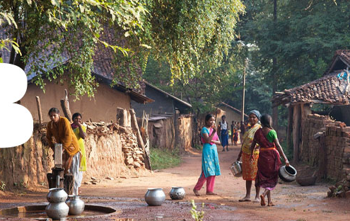 Countryside, Nature, Outdoors, Rural, Village, Person, Manu Bhandari, Jasjeet Kaur Handa, Namita Toppo, B. Sandhya