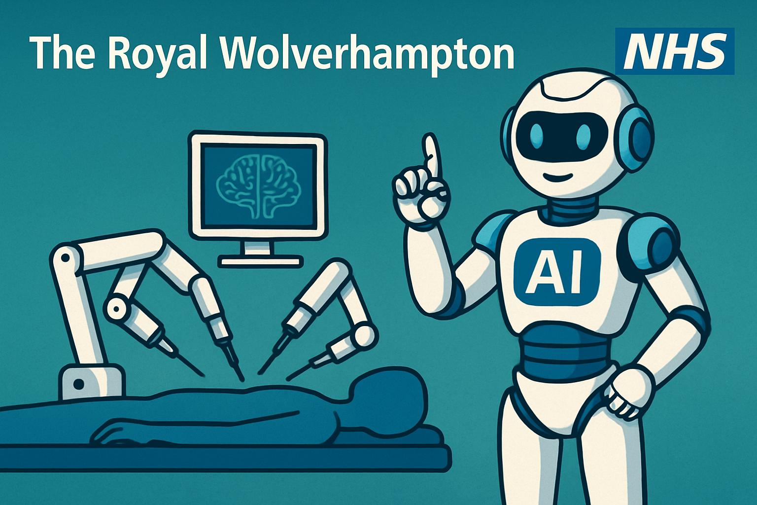 Royal Wolverhampton NHS Trust reshapes care with AI and robotic