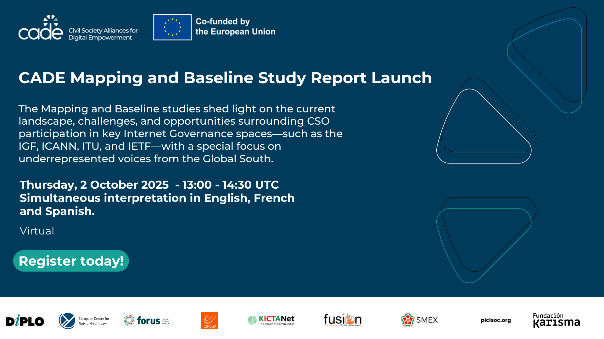 CADE Mapping and Baseline Study Reports Launch