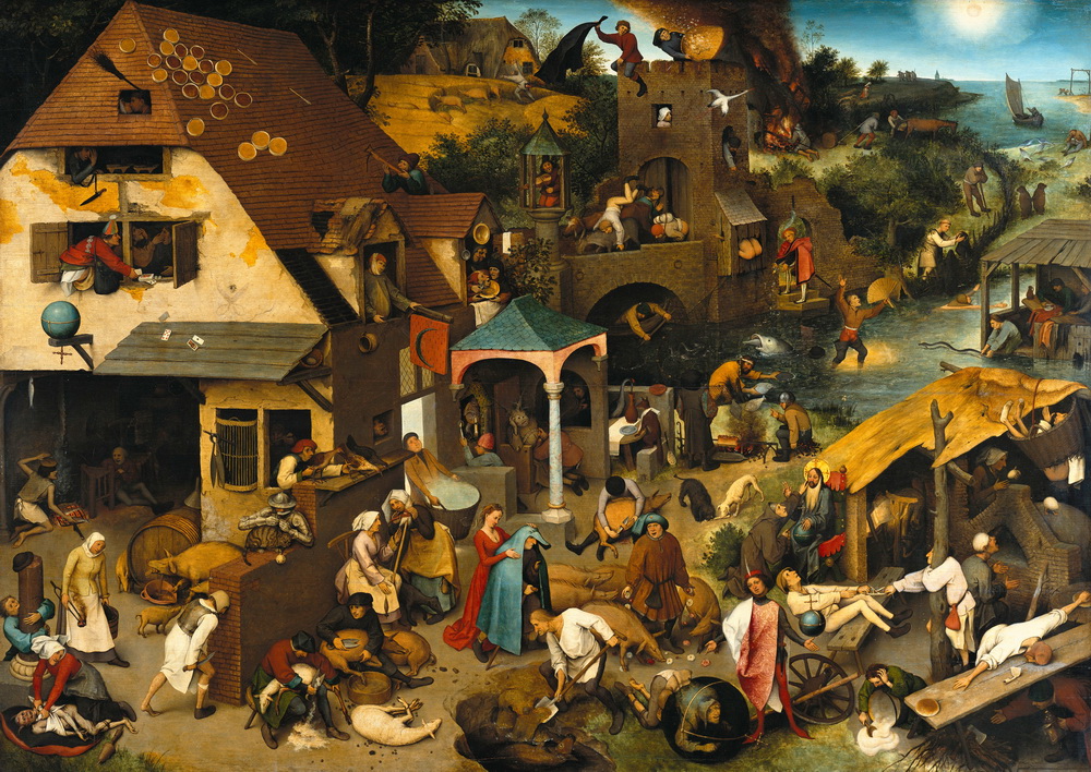The illusion of free markets: Why rules are inescapable 1 The image shows the painting Netherlandish Proverbs by Pieter Bruegel the Elder