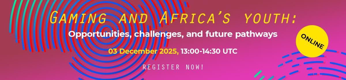 Diplo event_Gaming and Africa’s youth_1200x280px Text, Purple