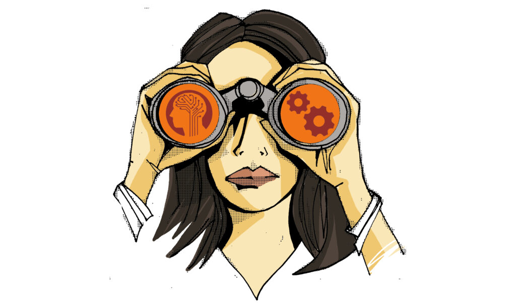  Person, Face, Head, Binoculars