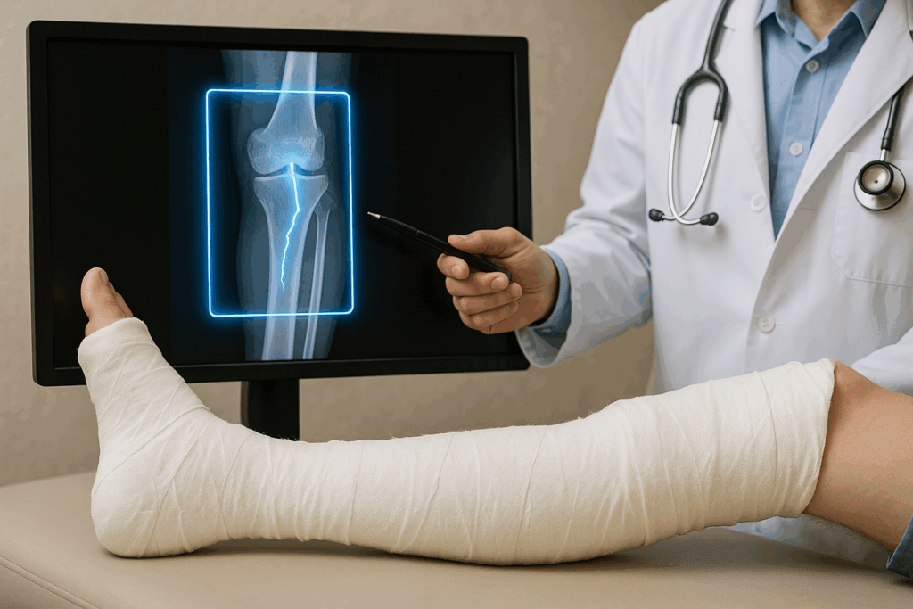 AI supports doctors in spotting broken bones