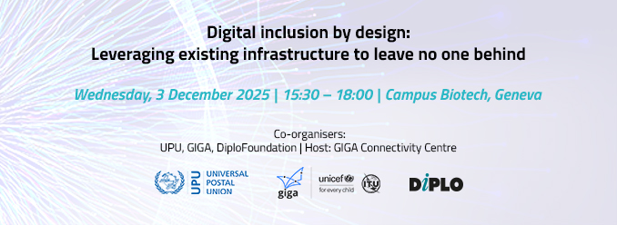 Digital inclusion by design: Leveraging existing infrastructure to leave no one behind