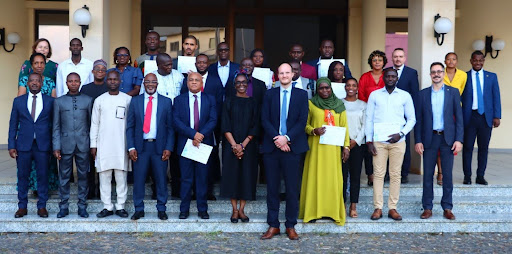 Diplo at Cabo Verde 10-12 Nov 2025 Groupshot, Person, Adult, Female, Woman, People, Clothing, Pants, Coat, Skirt, Quirino Paulino, Fabrice Du Welz, Heloísa Helena, Nikky Finney, Max Gradel, Cathy Cavadini, Jamie Cullum, Tyler Lepley, Donna Edwards, Timaya, Elton Mangoma, Ezenwo Nyesom Wike, Grand Wizzard Theodore, Faustino Asprilla, Bruno Ben Moubamba, Sherone Simpson, Bola Ige, Vernon Maxwell, Janeth Magufuli, André Kimbuta, Jean-Pierre Bemba, Troy Carter, Sunita Lakra