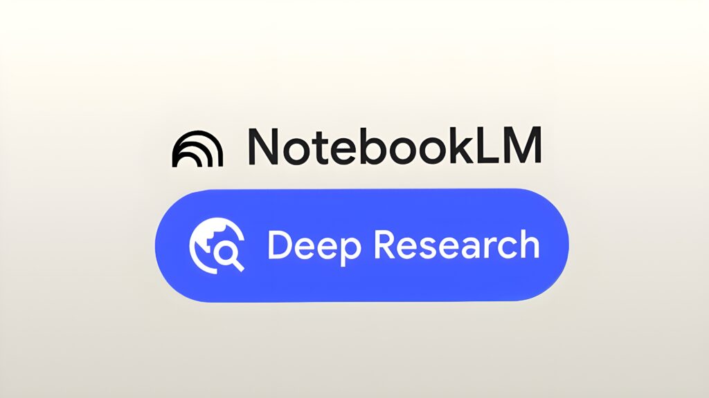 Google's NotebookLM gains Deep Research for automated online inquiry.