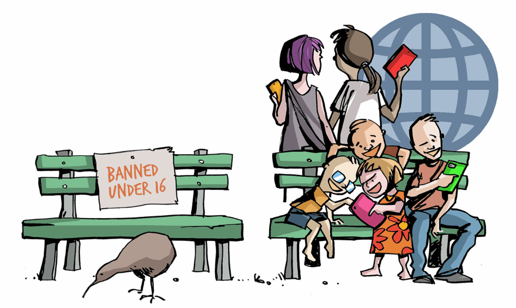  Book, Publication, Comics, Person, Animal, Bird, Face, Head, Bus Stop, Outdoors, Bench, Furniture