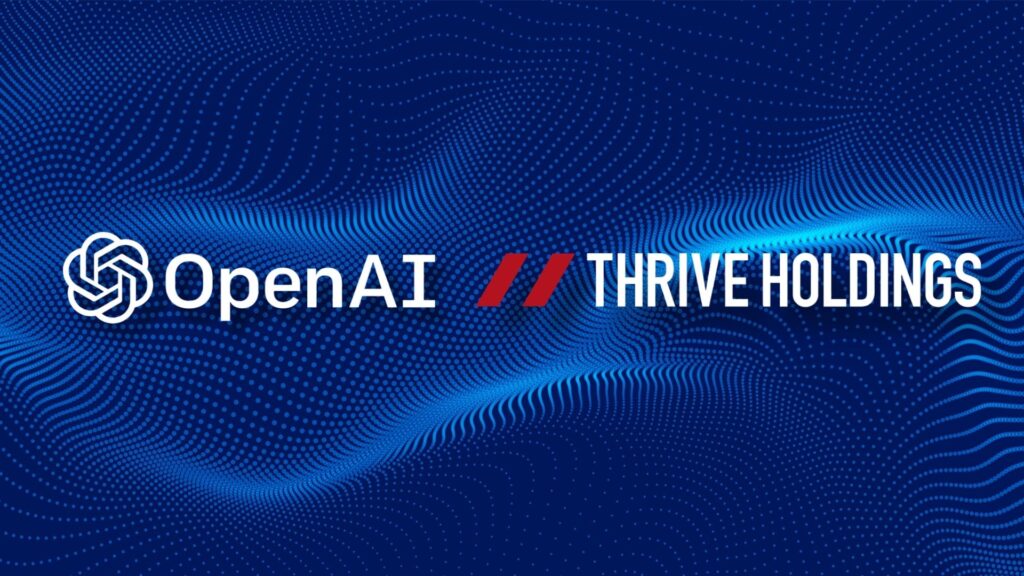 OpenAI and Thrive Holdings embed AI across core business functions to speed up enterprise adoption.