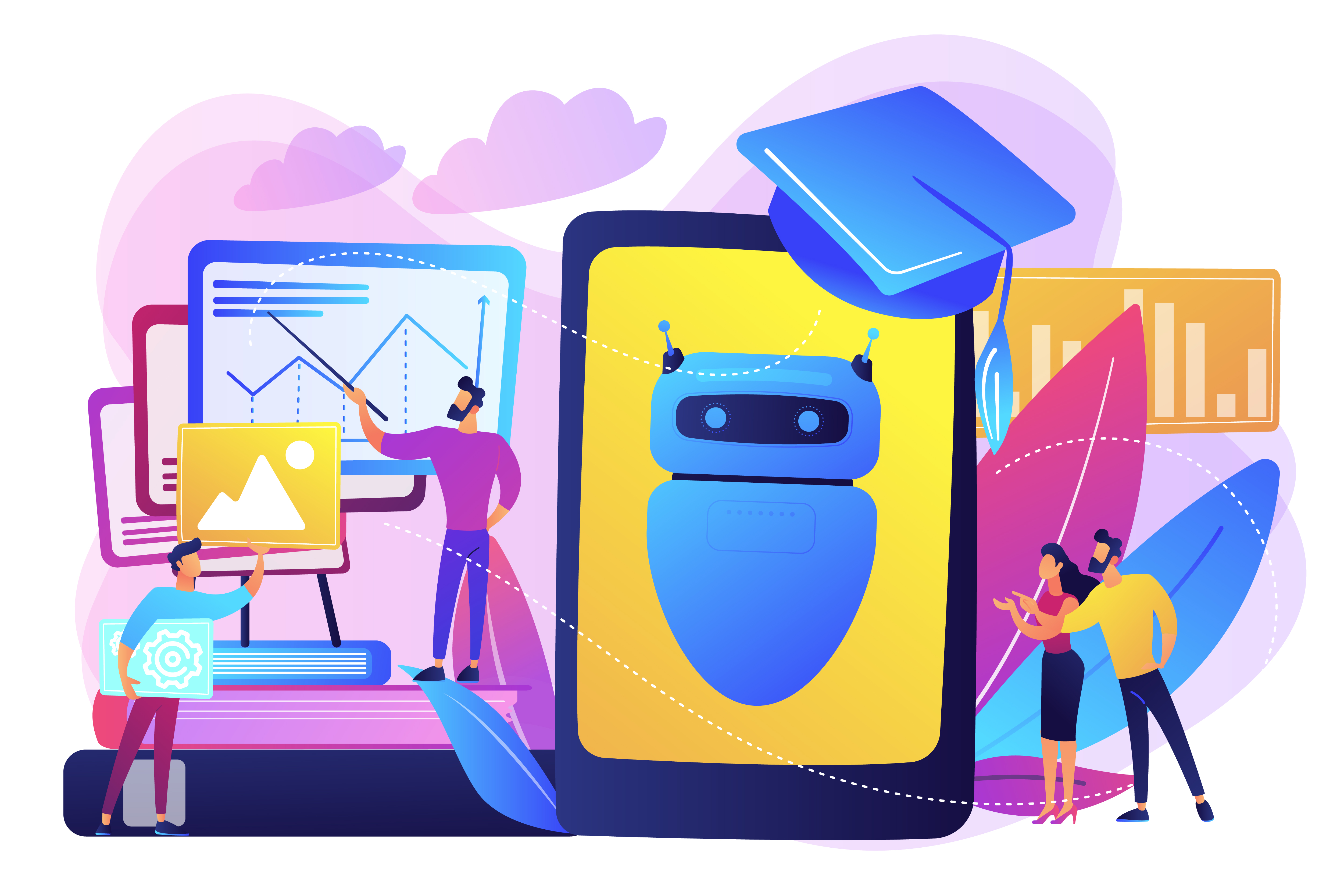 Majority of college students use or must use AI in classwork, but institutions lag in AI education