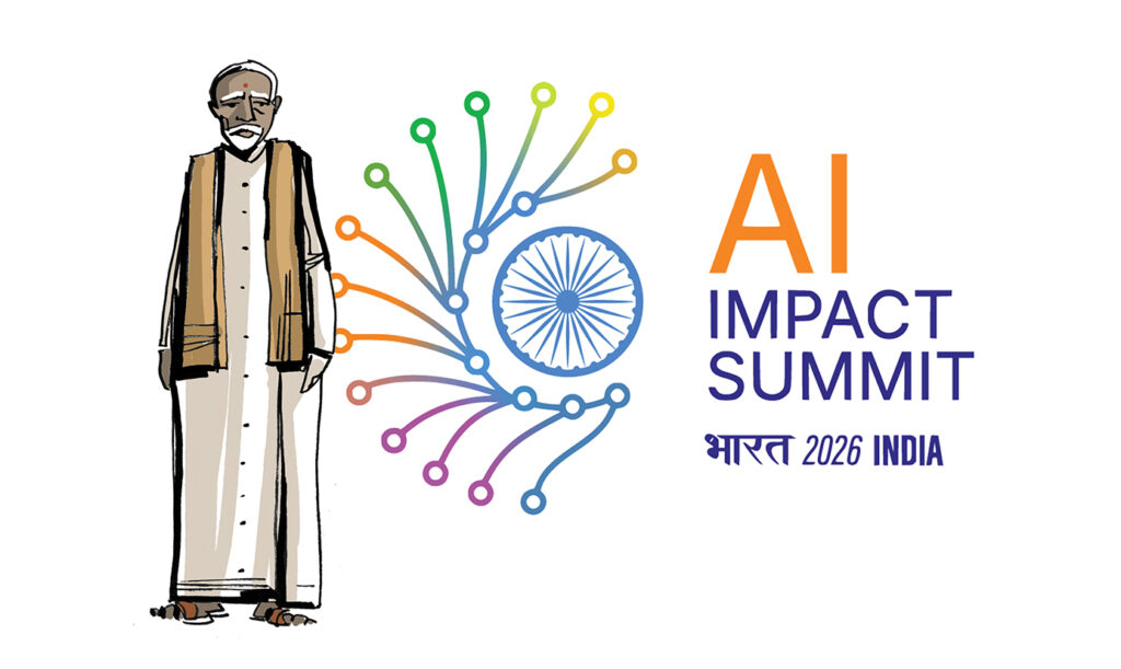 Weekly #250 AI governance moves South 2 Clothing, Coat, Adult, Male, Man, Person, People, machine, Wheel, Logo, Face, Head, Walking, Art, Shri Swami Samarth