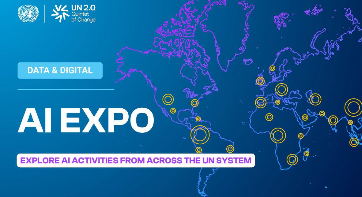 AI in practice across the UN system: UN 2.0 AI Expo