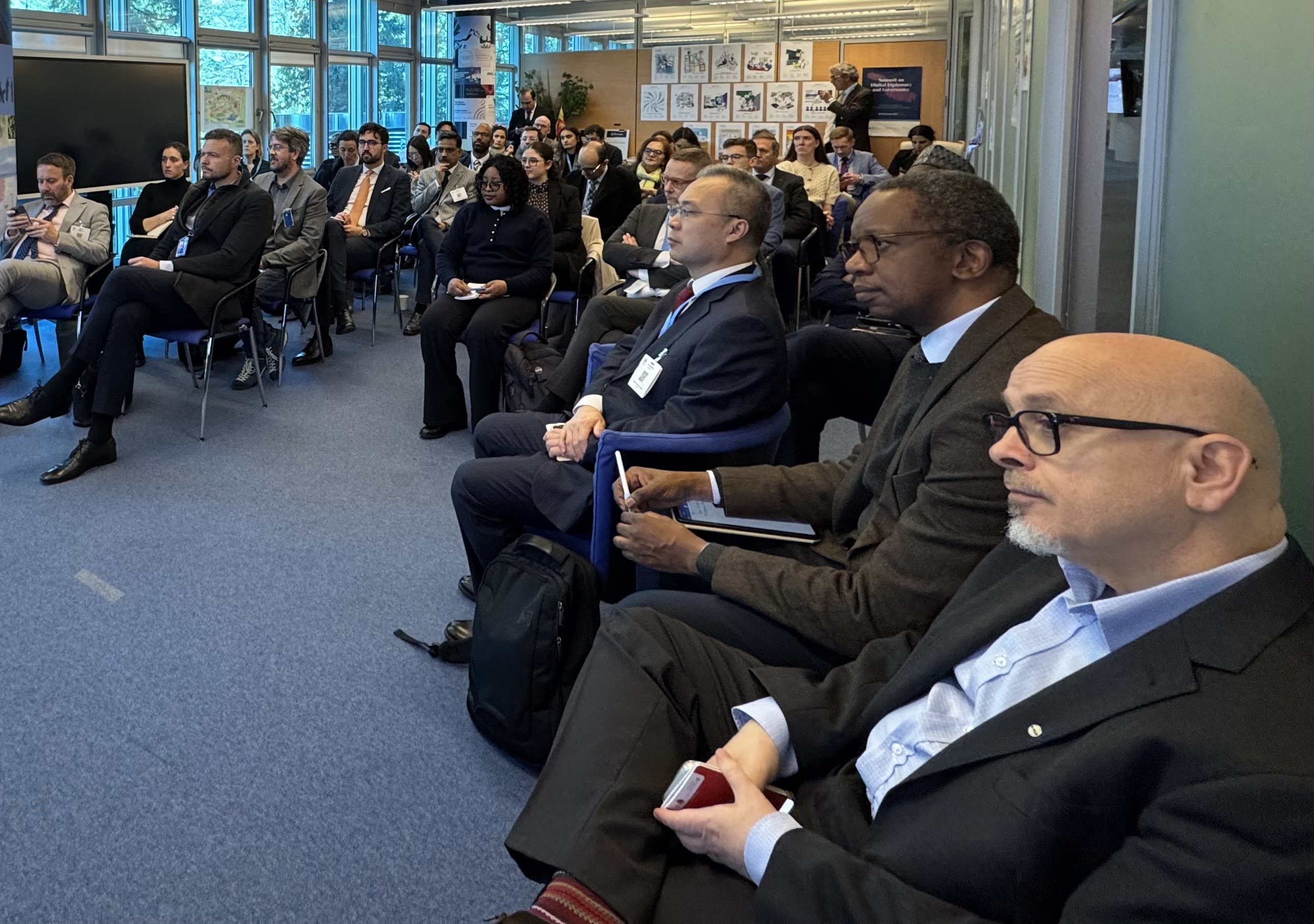 IMG_5519 People, Person, Adult, Female, Woman, Male, Man, Crowd, Clothing, Footwear, Shoe, Formal Wear, Suit, Face, Head, Accessories, Bag, Handbag, Indoors, Glasses, Audience, Prince Seeiso of Lesotho, Arkady Dvorkovich, Conrad Herwig, Denny Crum, Milan Peschel, Ducu Bertzi, Brianna Wu, Ludwig Thoma, Mohammad Fouad, T.J. Storm, Jordan Ellenberg, Tina Parekh, Chris Reifert, Christian Jones, Tan Zhongyi, Salma Hayek, Ronny Levy
