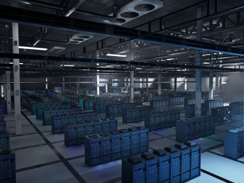The EU's Tech Sovereignty Package and the future of European digital power 4 Computer, Electronics, Hardware, Architecture, Building, Warehouse, Server, Factory