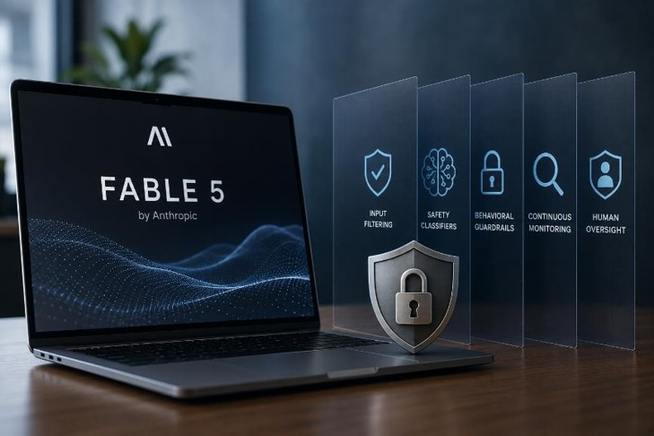 Claude Fable 5, frontier AI models and the future of cybersecurity 5 Fable 5 Anthropic multilayer protection AI model