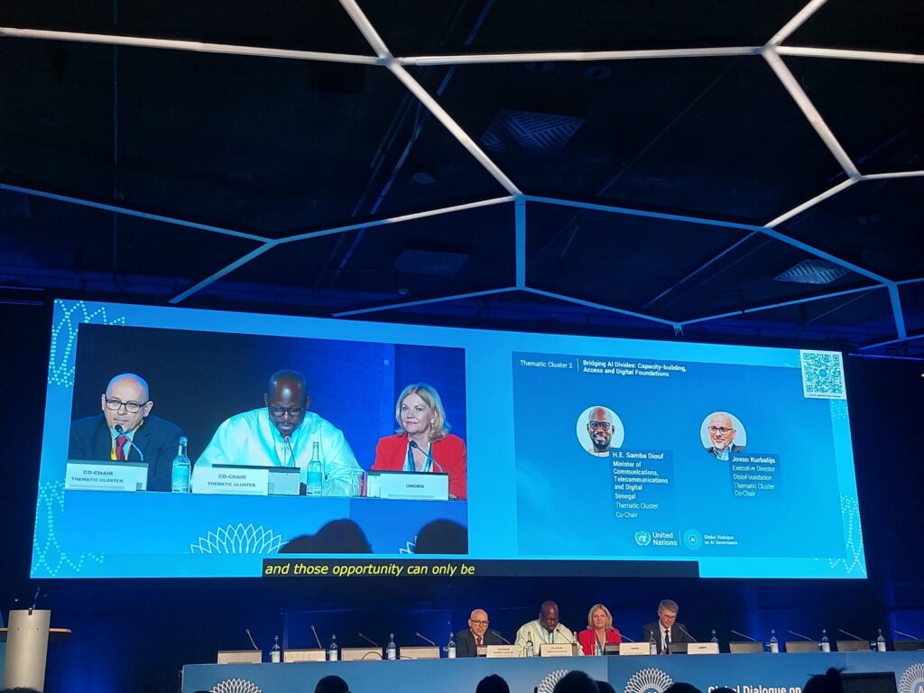 Closing the AI divide means building capacity, not just expanding access 1 Global Dialogue on AI Governance
