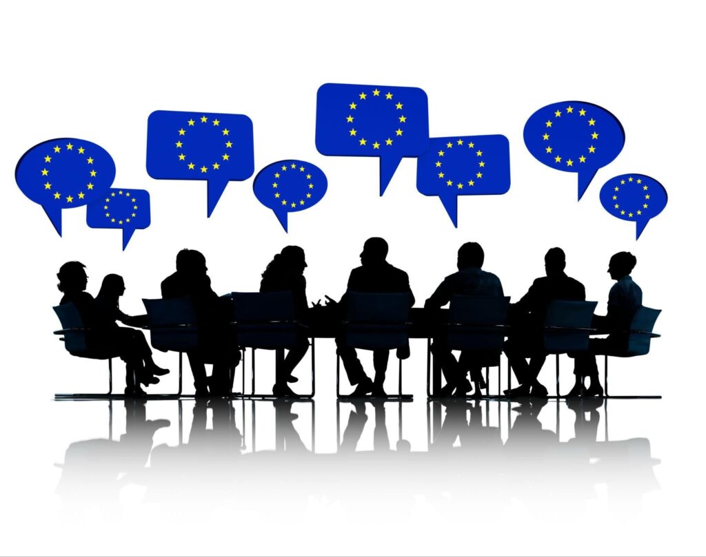 Digital Omnibus on AI: The EU's AI Act simplification and new AI Office powers 2 People, Person, Audience, Crowd, Indoors, Lecture, Room, Seminar, Adult, Male, Man, Female, Woman, Head