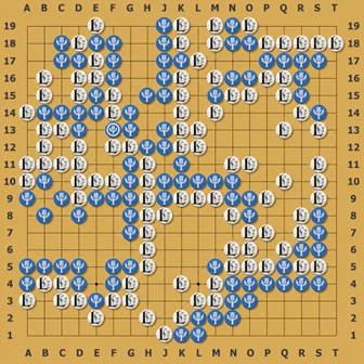 The image shows a gameboard