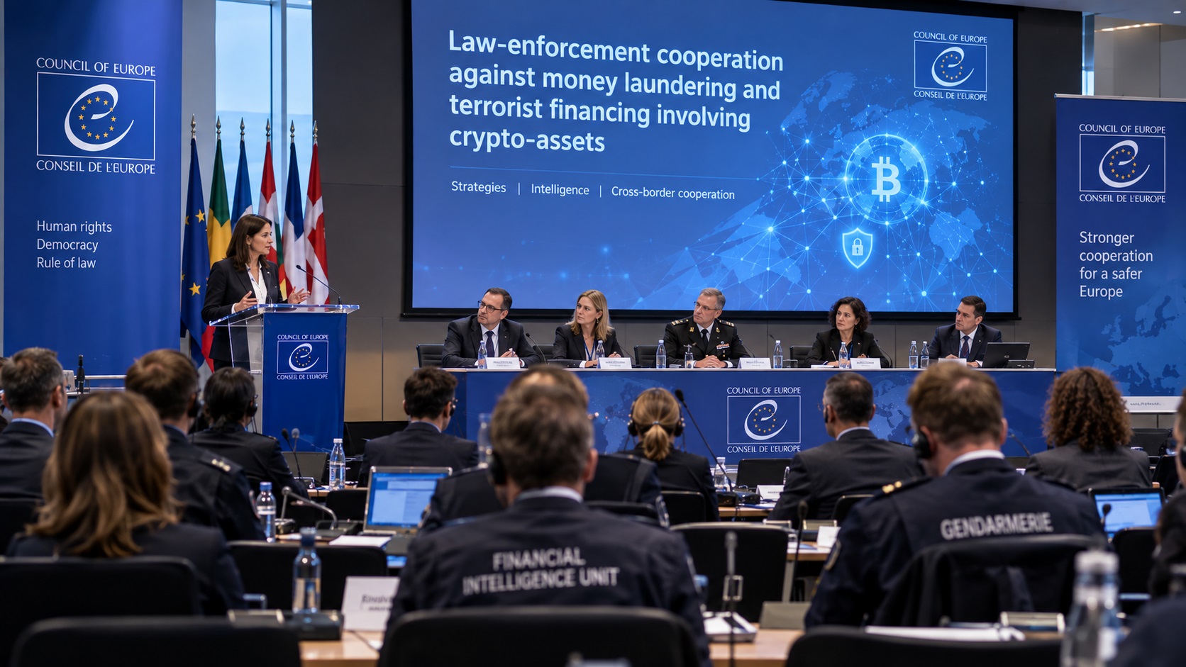 Council of Europe: Law-enforcement practitioners exchange strategies to investigate crypto-enabled financial crime