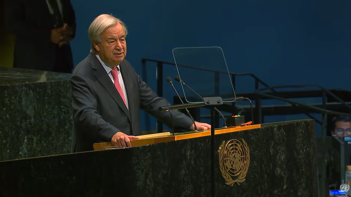 UN Secretary‑General Antonio Guterres calls for global regulation of artificial intelligence in final UNGA address - Digital Watch Observatory